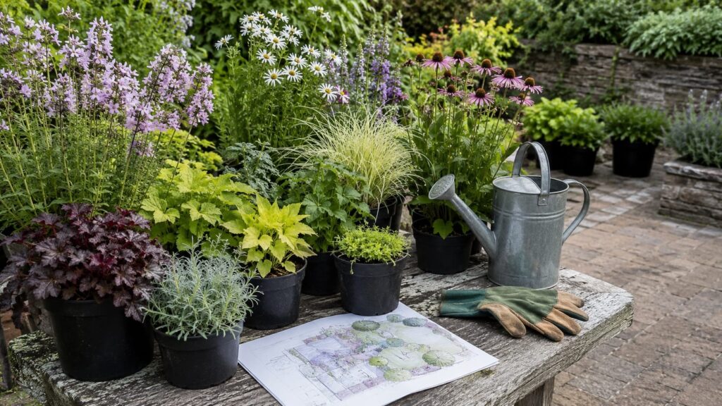 Choosing Garden Plants for Color, Texture and Height