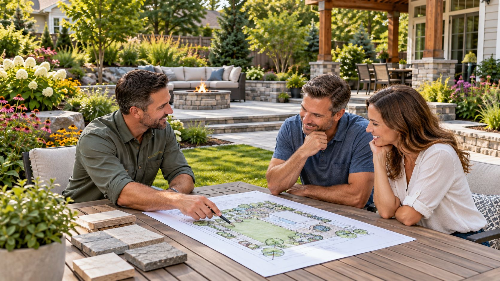 Landscaping Services Page That Makes Offers Clear