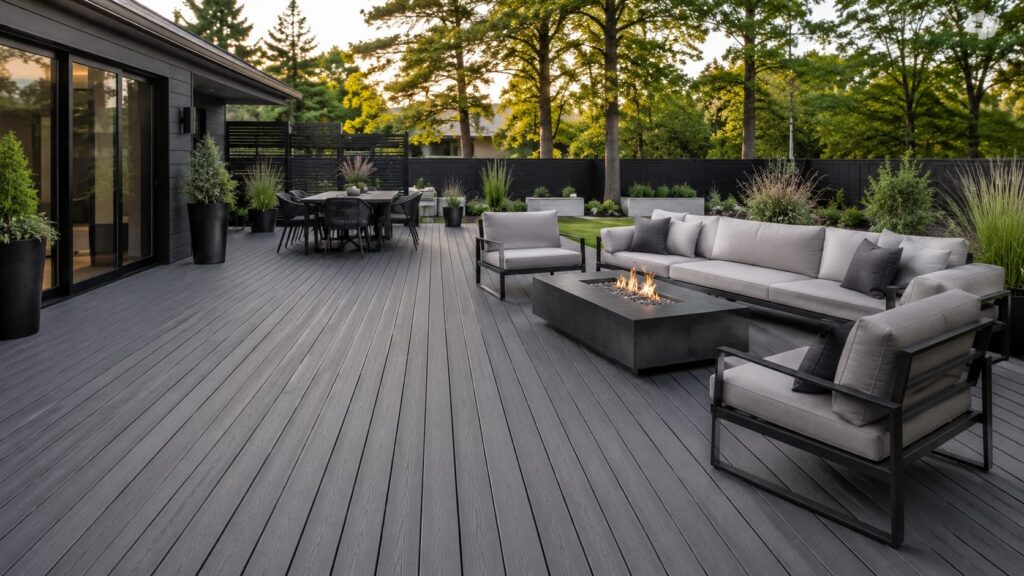 Modern Composite Decking for Low-Maintenance Living