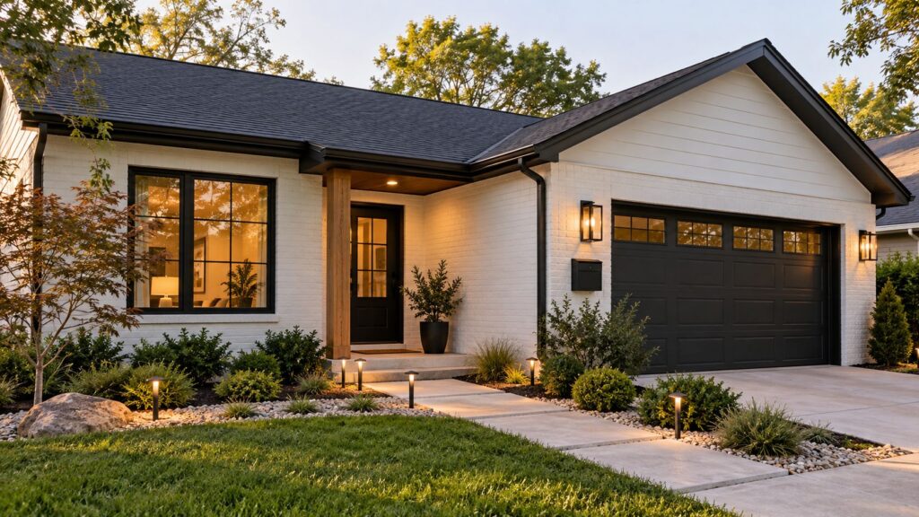 Modernize Home Exterior on a Budget